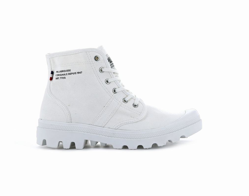 Palladium Pallabrousse Legion Mens Boots White Australia [DKCLXE-312]